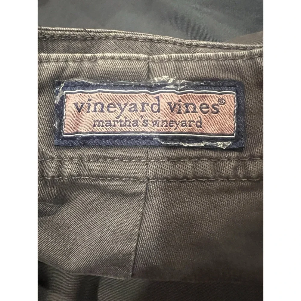 Vineyard Vines Breaker‎ Shorts Men's Sz 40 Gray Flat Front 6.5